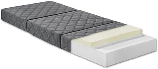 Dream Night Goodat de Luxe с высококачественной базой Visco без пальто, 75 x 195 x 14 см, светло -серый, производимый в соответствии с немецким стандартом качества цена и информация | Матрасы | kaup24.ee
