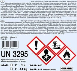 STC silikoonieemaldaja lühike 1 L Dowersi puhastusvahend autovärvi jaoks pinna puhastamiseks enne värvimist (1 L) цена и информация | Автохимия | kaup24.ee