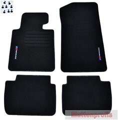 MattenProfis Velours Logo Pb Performance Mats для BMW 3 Series E46 Limousine Coupe Touring от BJ.1998-2006 цена и информация | Резиновые коврики | kaup24.ee