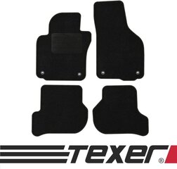 Carmat Texer Textile Footbrats, подходящие для VW Golf V BJ. 2003-2008 Basic цена и информация | Модельные текстильные коврики | kaup24.ee