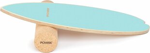 POWRX Surf Balance Board Wood Mint koos Rolle | Surfilaua, surfilaua, rula, spordibilansi, tugevuse ja tasakaalutreeneri sise- ja välistingimustes kasutatavate koordinatsioonitreeningutele hind ja info | Tasakaalupadjad | kaup24.ee