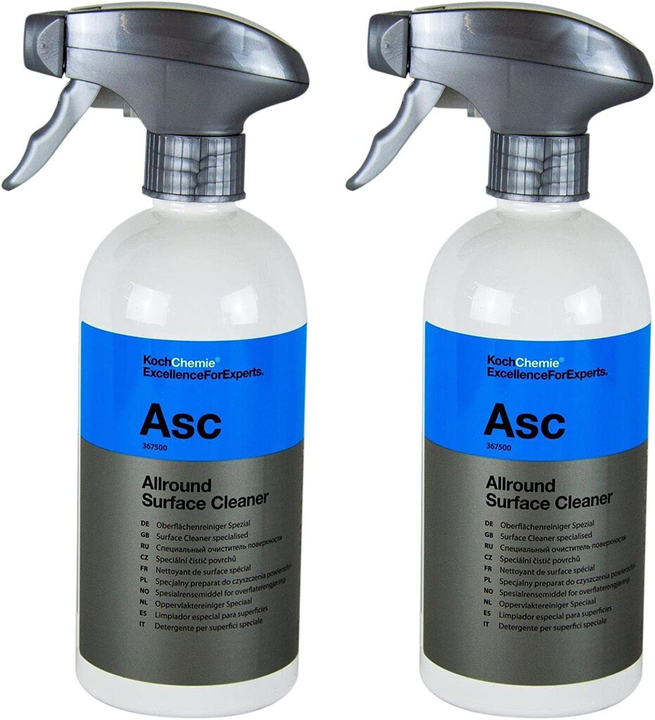 Koch Chemistry 2x ASC ALLINRUND PUHA PUHAPUHER Spetsiaalne pinnapuhastusvahend 500 ml цена и информация | Autokeemia | kaup24.ee