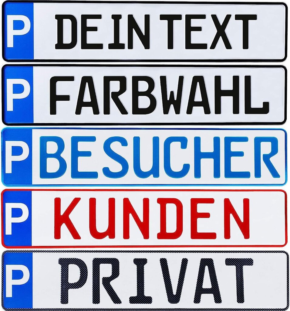 Parkimislitsentsid 1 osa P-Kennichen Parkplatz Sign individuaalne soovi tekst / värv / puur / märgistus parkimisplatsilt Stand Kliendikülastajaid Privaatsed soovid (1. soovitud reljeefne) hind ja info | Lisaseadmed | kaup24.ee