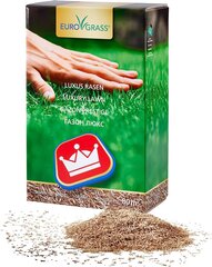 Eurograss luksusmuru (80 ruutmeetrit), 2 kg, uus rajatis ja järelseemned, dekoratiivne ja golf Racen, peen ja tihedalt kasvav цена и информация | Газонные смеси | kaup24.ee