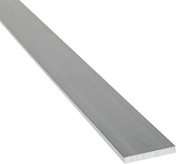 Alu Flat Stod Aluminum Profile Плоская железная плоская плоская сталь 40 x 15 мм x 1,500+-5 мм цена и информация | Профили соединения | kaup24.ee