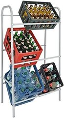 Spetbo Box Stand XXL для 6 коробок - Цвет: Белый - Ящик для напитков, подставка для коробки цена и информация | Стеллажи, полки | kaup24.ee