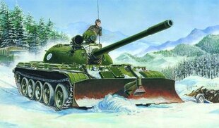 Trumpeter TRUMPETER T-55 mudel 195 8 koos BTU-55-ga hind ja info | Liimitavad mudelid | kaup24.ee