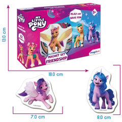 Набор магнитов &quot;My Little Pony Friends&quot; МЭ 5031-21 цена и информация | Развивающие игрушки и игры | kaup24.ee