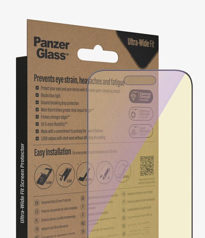 PanzerGlass iPhone 14 Pro цена и информация | Ekraani kaitsekiled | kaup24.ee