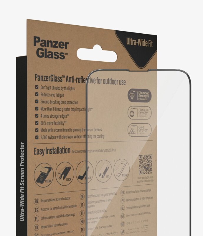 PanzerGlass iPhone 14/13/13 Pro hind ja info | Ekraani kaitsekiled | kaup24.ee