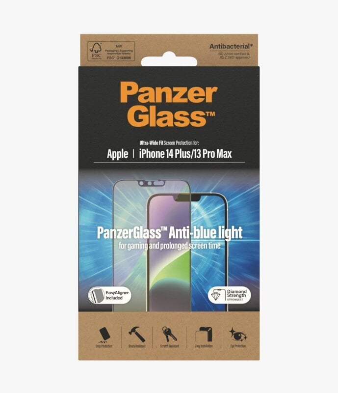 PanzerGlass iPhone 14 Plus/13 Pro Max цена и информация | Ekraani kaitsekiled | kaup24.ee