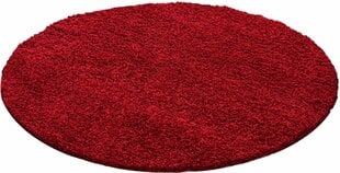 Ковер Ayyildiz Shaggy Dream Red 4000, Ø 120 см   цена и информация | Ковры | kaup24.ee