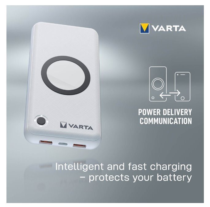 Varu toiteallikas Varta Wireless 20000mAh hind ja info | Akupangad | kaup24.ee