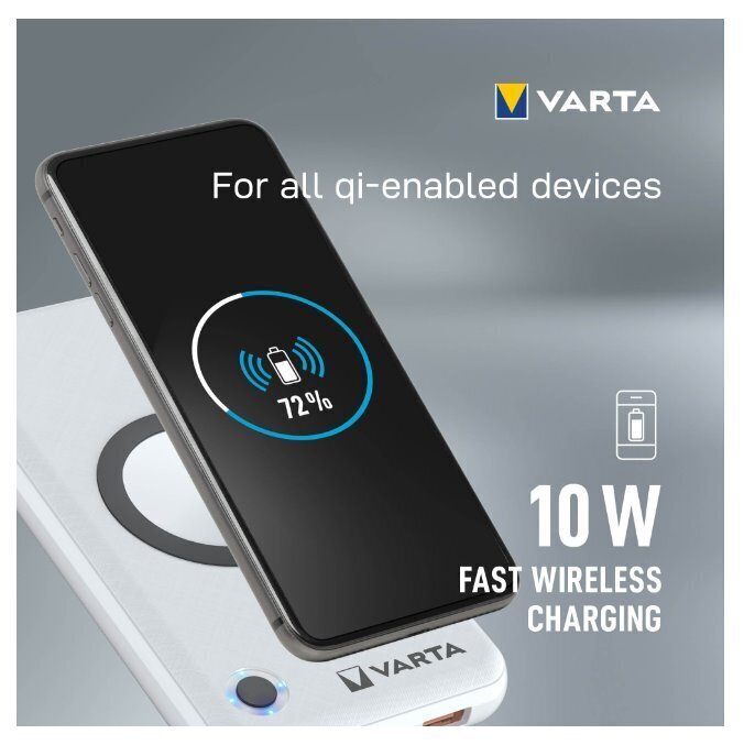 Varu toiteallikas Varta Wireless 15000mAh цена и информация | Akupangad | kaup24.ee