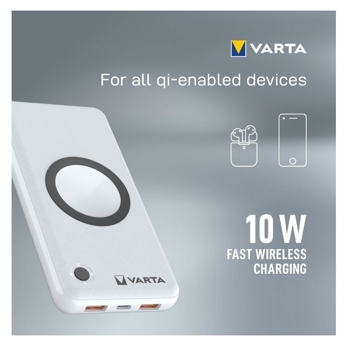 Varu toiteallikas Varta Wireless 15000mAh hind ja info | Akupangad | kaup24.ee