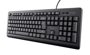 KEYBOARD USB TK-150 SILENT/ENG 23984 TRUST цена и информация | Клавиатуры | kaup24.ee