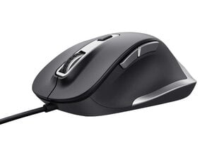 MOUSE USB OPTICAL FYDA/BLACK 24728 TRUST hind ja info | Hiired | kaup24.ee