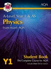 A-Level Physics for AQA: Year 1 & AS Student Book hind ja info | Laste õpikud | kaup24.ee