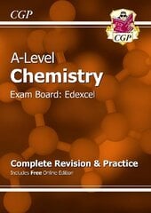 A-Level Chemistry: Edexcel Year 1 & 2 Complete Revision & Practice with Online Edition hind ja info | Laste õpikud | kaup24.ee