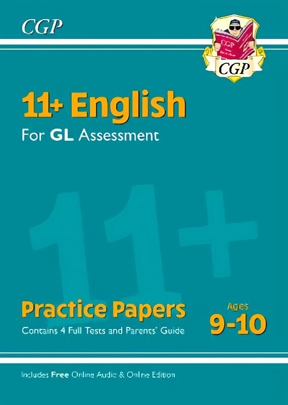 11plus GL English Practice Papers - Ages 9-10 (with Parents' Guide & Online Edition) hind ja info | Võõrkeele õppematerjalid | kaup24.ee