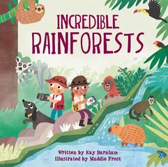 Look and Wonder: Incredible Rainforests hind ja info | Väikelaste raamatud | kaup24.ee