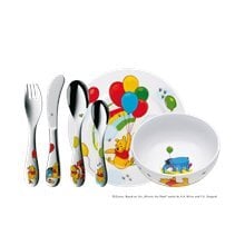 Laste sööginõude komplekt Winnie the Pooh 6-osaline WMF цена и информация | Посуда, тарелки, обеденные сервизы | kaup24.ee
