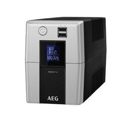 AEG UPS UPS Protect A 500 LCD 500 VA, 300 W, 170 - 280 V hind ja info | AEG Arvutid ja IT- tehnika | kaup24.ee