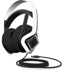 HP OMEN by Mindframe Prime Headset Wired Head-band Gaming USB Type-A White цена и информация | Наушники | kaup24.ee