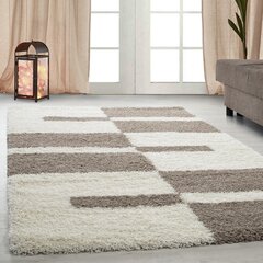 Vaip Ayyildiz Shaggy Gala Beige 2505, 100x200 cm цена и информация | Ковры | kaup24.ee