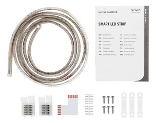 Išmanios LED juostos prailginimas Deltaco SH-LSEX1M, 1m цена и информация | Светодиодные ленты | kaup24.ee