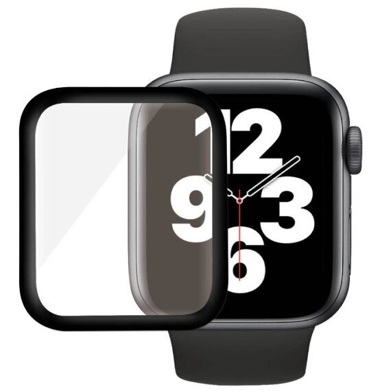 PanzerGlass Apple Watch Series 4/5, Black (40 mm) hind ja info | Nutikellade ja nutivõrude tarvikud | kaup24.ee