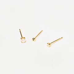 Позолоченные асимметричные серьги Pdpaola Angel Gold BU01-020-U цена и информация | Серьги | kaup24.ee