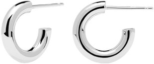 Минималистичные серебряные серьги-кольца Pdpaola Mini Cloud Silver AR02-376-U цена и информация | Серьги | kaup24.ee