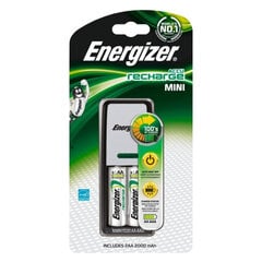 Зарядное устройство и аккумуляторы Energizer ENE300321000, AA цена и информация | Батарейки | kaup24.ee