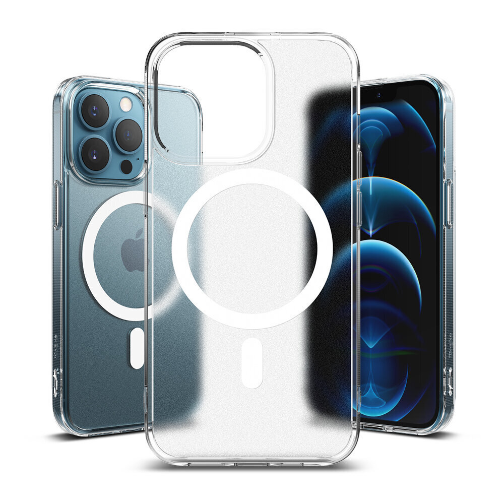 Ringke Fusion Magnetic Magnetic Hard Case with Gel Frame for iPhone 13 Pro Transparent (FMGM548E52) (MagSafe Compatible) цена и информация | Telefoni kaaned, ümbrised | kaup24.ee