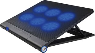 Platinet sülearvuti jahutusalus PLCP6FB hind ja info | Platinet Arvutid ja IT- tehnika | kaup24.ee