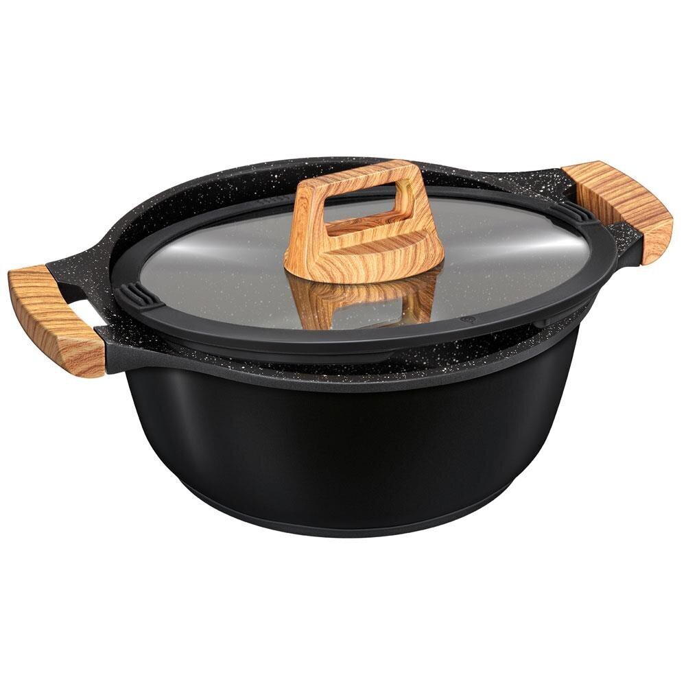 SMILE MGK-15 Wood saucepan 20 cm hind ja info | Potid ja kiirkeedupotid | kaup24.ee