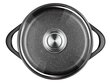 Smile MGK-17 soup pot Black Aluminium hind ja info | Potid ja kiirkeedupotid | kaup24.ee