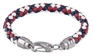 Tommy Hilfiger Trendikas nahast käevõru TH2790046 цена и информация | Мужские украшения | kaup24.ee