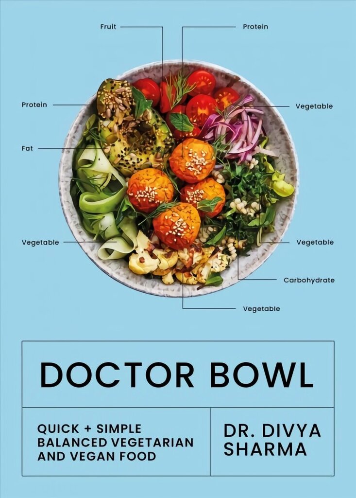 Doctor Bowl: Quick plus Simple Balanced Vegetarian and Vegan Food цена и информация | Retseptiraamatud  | kaup24.ee