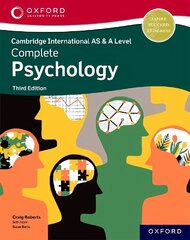 Cambridge International AS & A Level Complete Psychology: Third Edition 3 цена и информация | Книги по социальным наукам | kaup24.ee