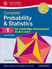Complete Probability & Statistics 1 for Cambridge International AS & A Level 2nd Revised edition hind ja info | Ühiskonnateemalised raamatud | kaup24.ee