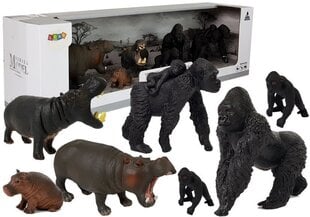 Safari loomad (jõehobu, gorilla) цена и информация | Игрушки для мальчиков | kaup24.ee