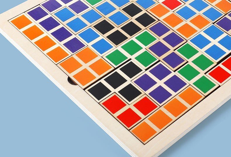 Puidust puzzle mäng - Tetris hind ja info | Lauamängud ja mõistatused | kaup24.ee
