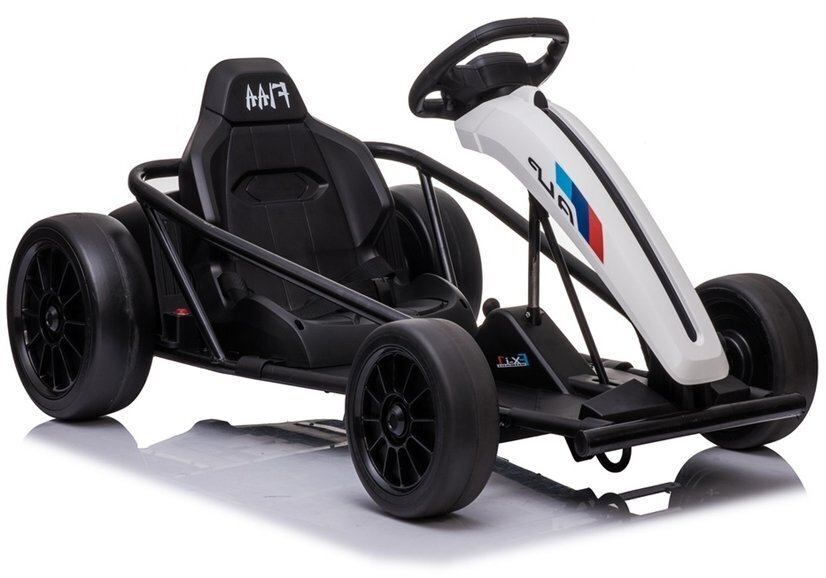 Elektriline lastekart - GoKart Drift, valge hind ja info | Laste elektriautod | kaup24.ee