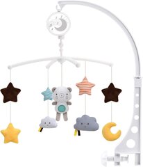 Карусель для детской кроватки - Мишка Тедди цена и информация | Игрушки для малышей | kaup24.ee