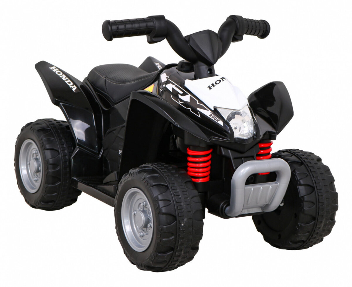 Quad Honda 250X TRX Quad Bike lastele, must цена и информация | Laste elektriautod | kaup24.ee