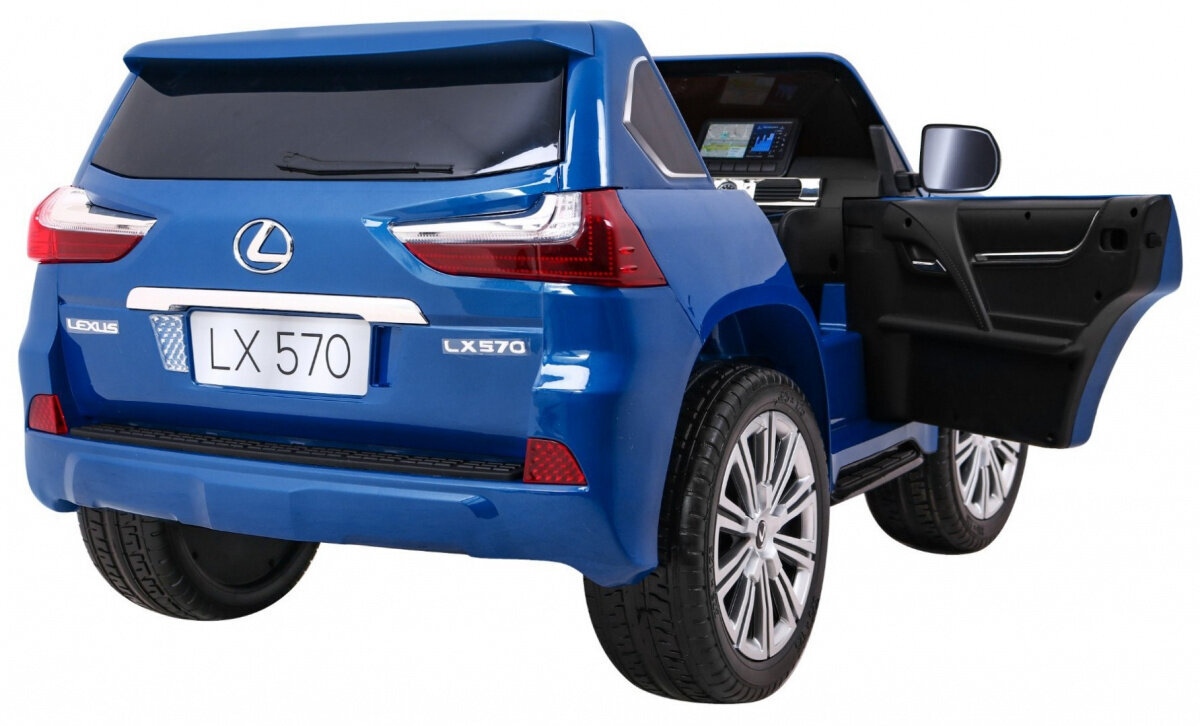 Lexus LX570 elektriauto lastele, sinine hind ja info | Laste elektriautod | kaup24.ee