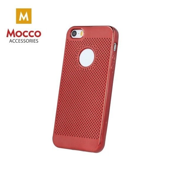 Kaitseümbris Mocco Luxury Silicone sobib Huawei P10 Lite, punane