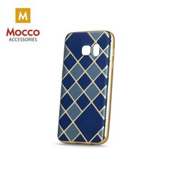 Mocco Geometric Plating Силиконовый чехол для Samsung G920 Galaxy S6 Синий - Золотой цена и информация | Чехлы для телефонов | kaup24.ee